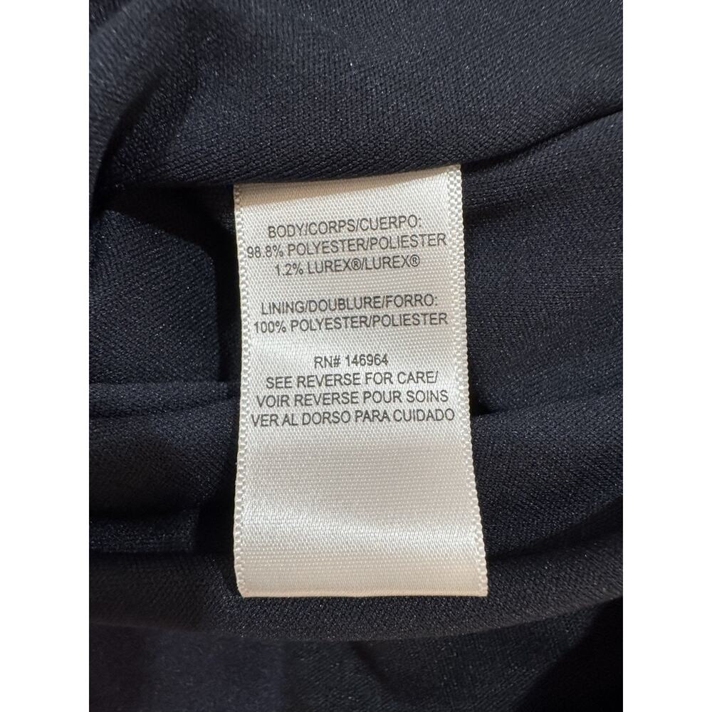 Donna Ricco Floral Dress Size 14 Fit & Flare Pleated Midi Wedding Guest Cocktail - Picture 11 of 12